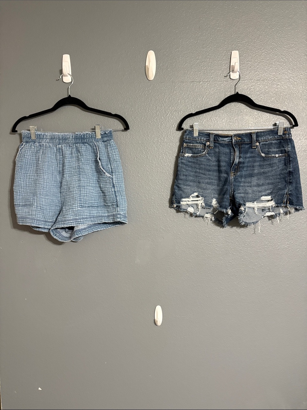aerie Two Pair Distressed Shorts Size S|P